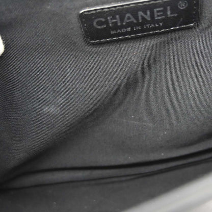 Boy Chanel 2014 Black Lambskin Large Shoulder Bag