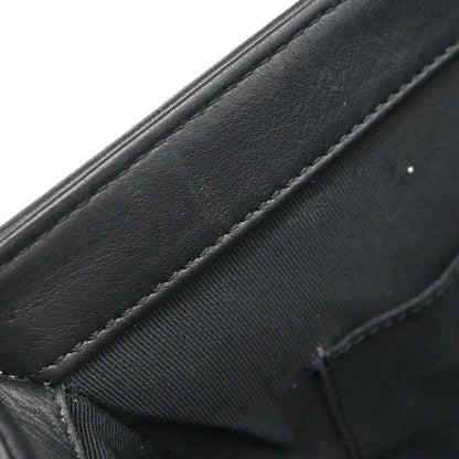 Boy Chanel 2014 Black Lambskin Large Shoulder Bag