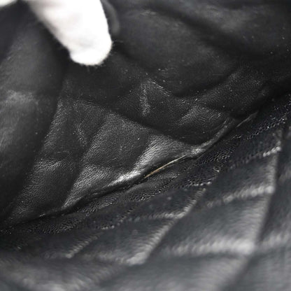 Chanel 2002-2003 Black Caviar Medallion Tote Handbag