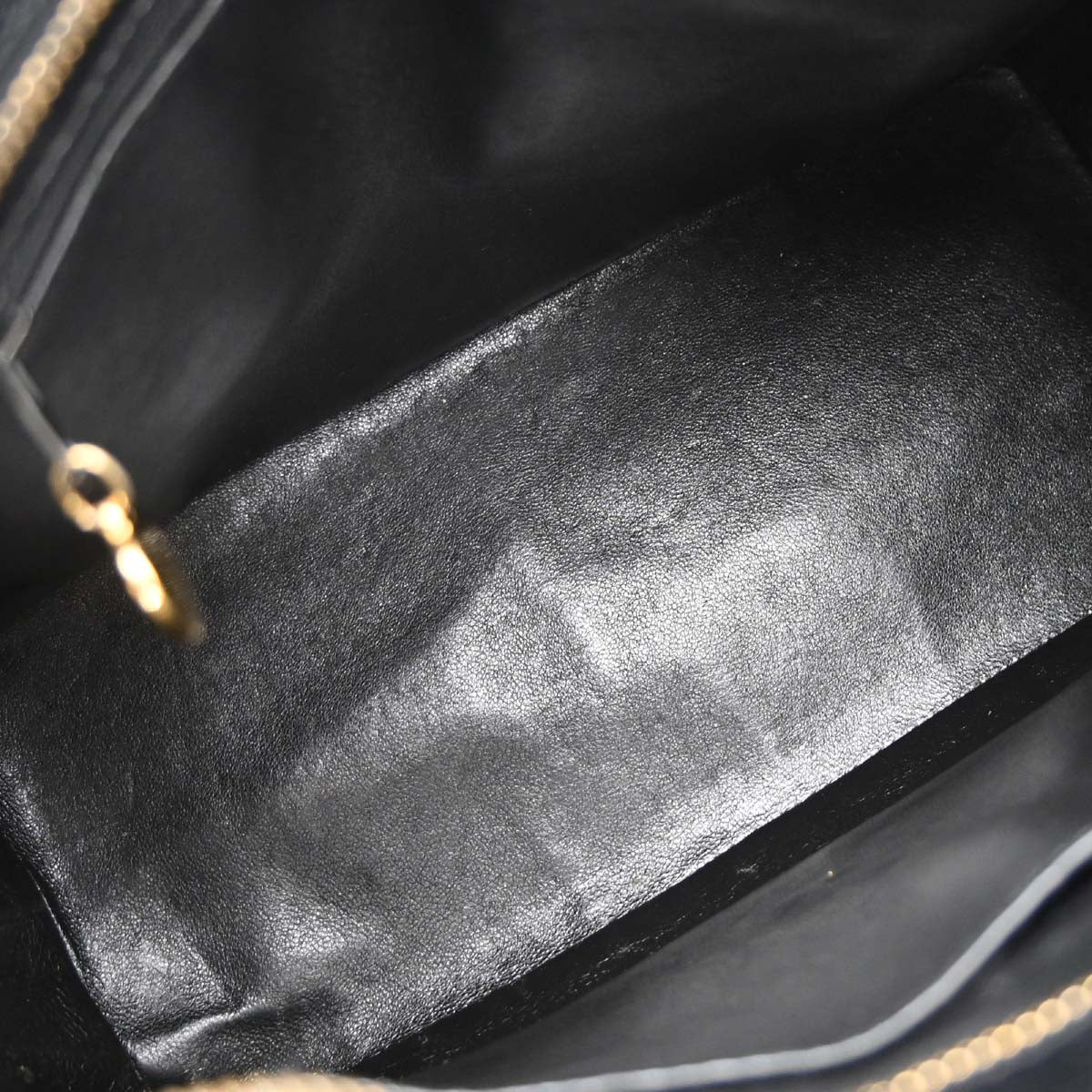 Chanel 2002-2003 Black Caviar Medallion Tote Handbag