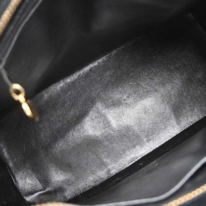 Chanel 2002-2003 Black Caviar Medallion Tote Handbag