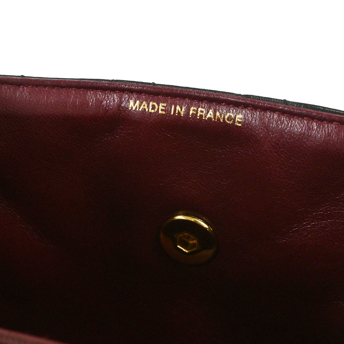 Chanel 1996-1997 Black Lambskin Top Handle Handbag