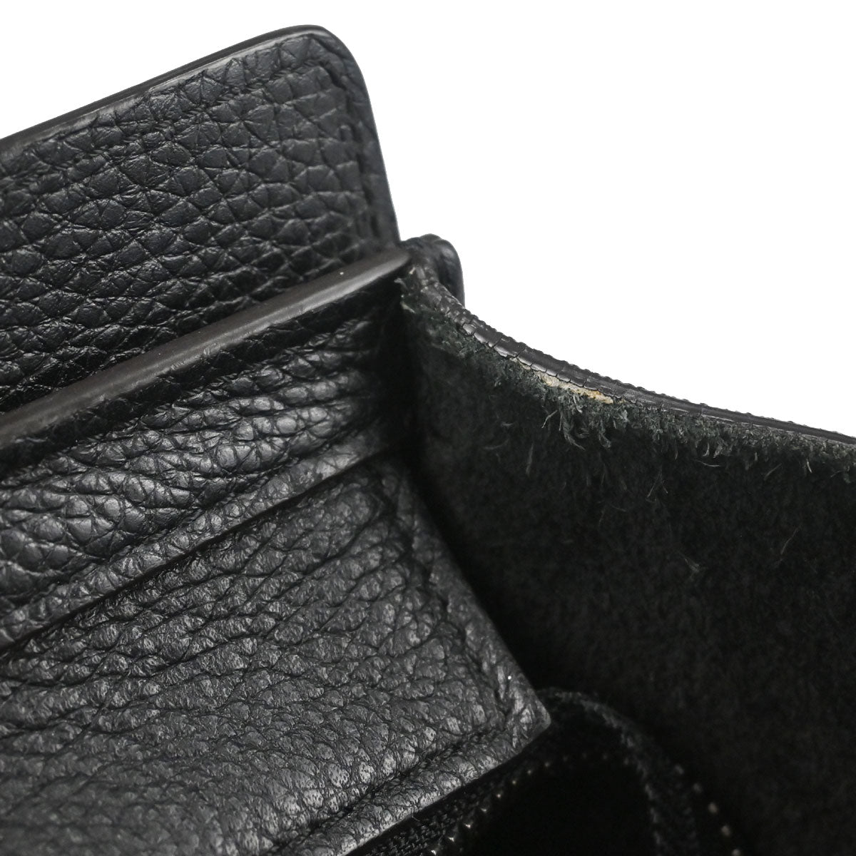 Celine Black Leather Nano Luggage 2way Shoulder Tote Handbag