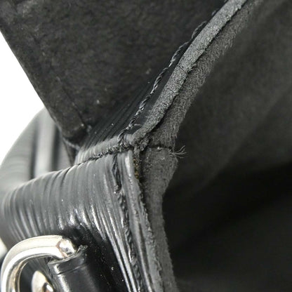 Louis Vuitton Black Epi Pochette Montaigne Handbag M59292