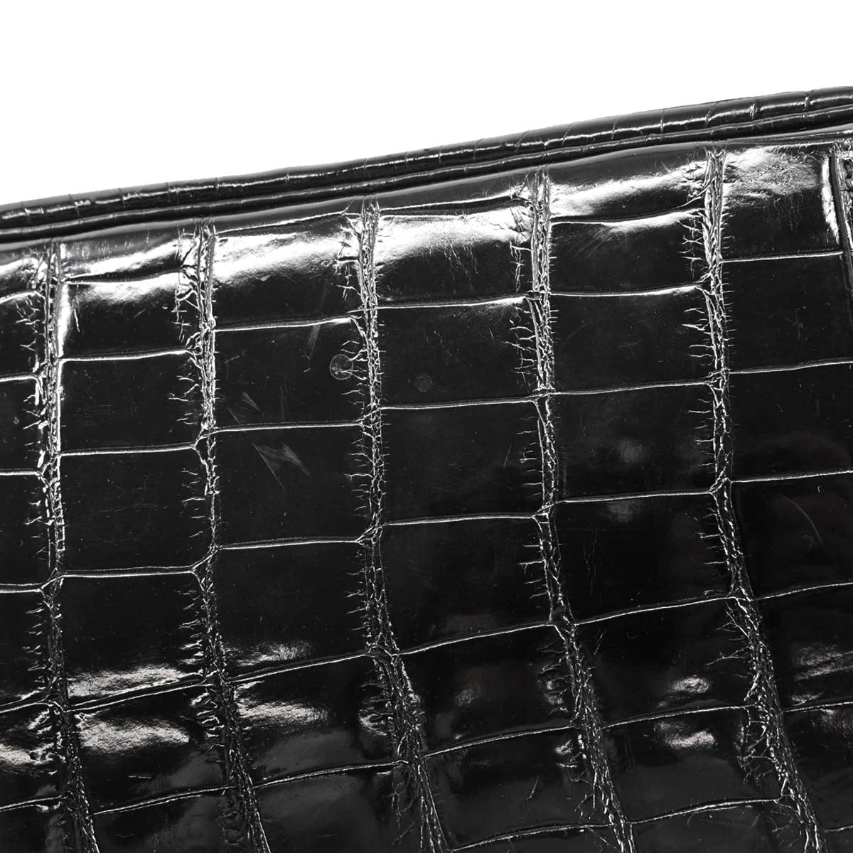 Hermes * Black Niloticus Birkin 30 Handbag
