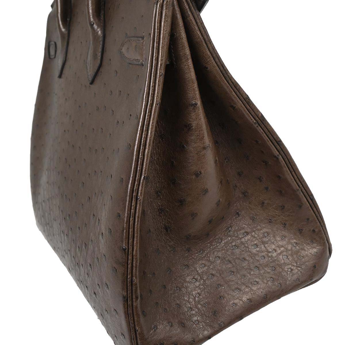 Hermes * Havane Ostrich Birkin 35 Handbag