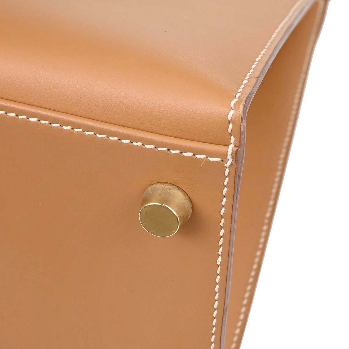 Hermes Natural Chamonix Kelly 32 Sellier 2way Shoulder Handbag