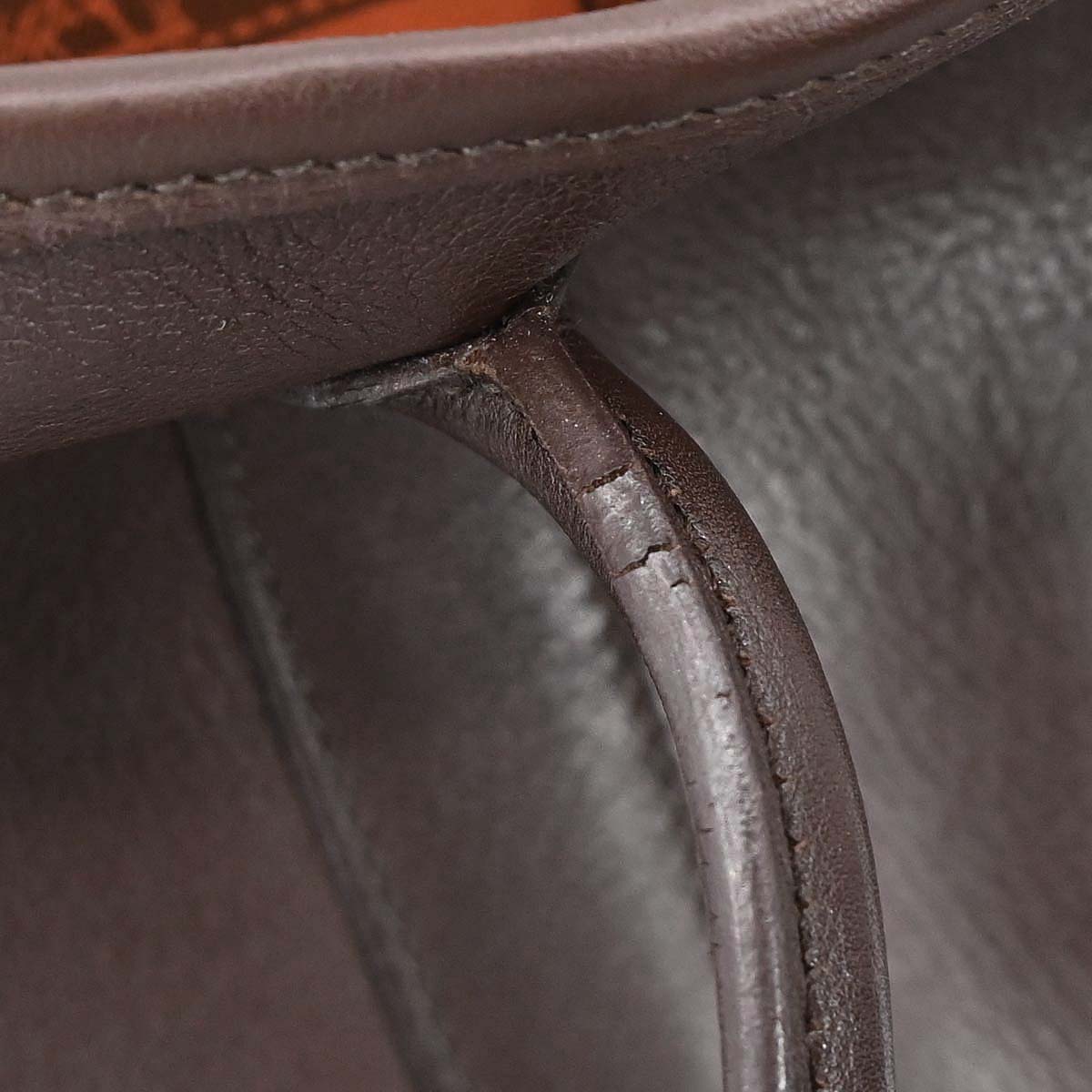 Hermes Havane Swift Garden Twilly TTPM Tote Handbag