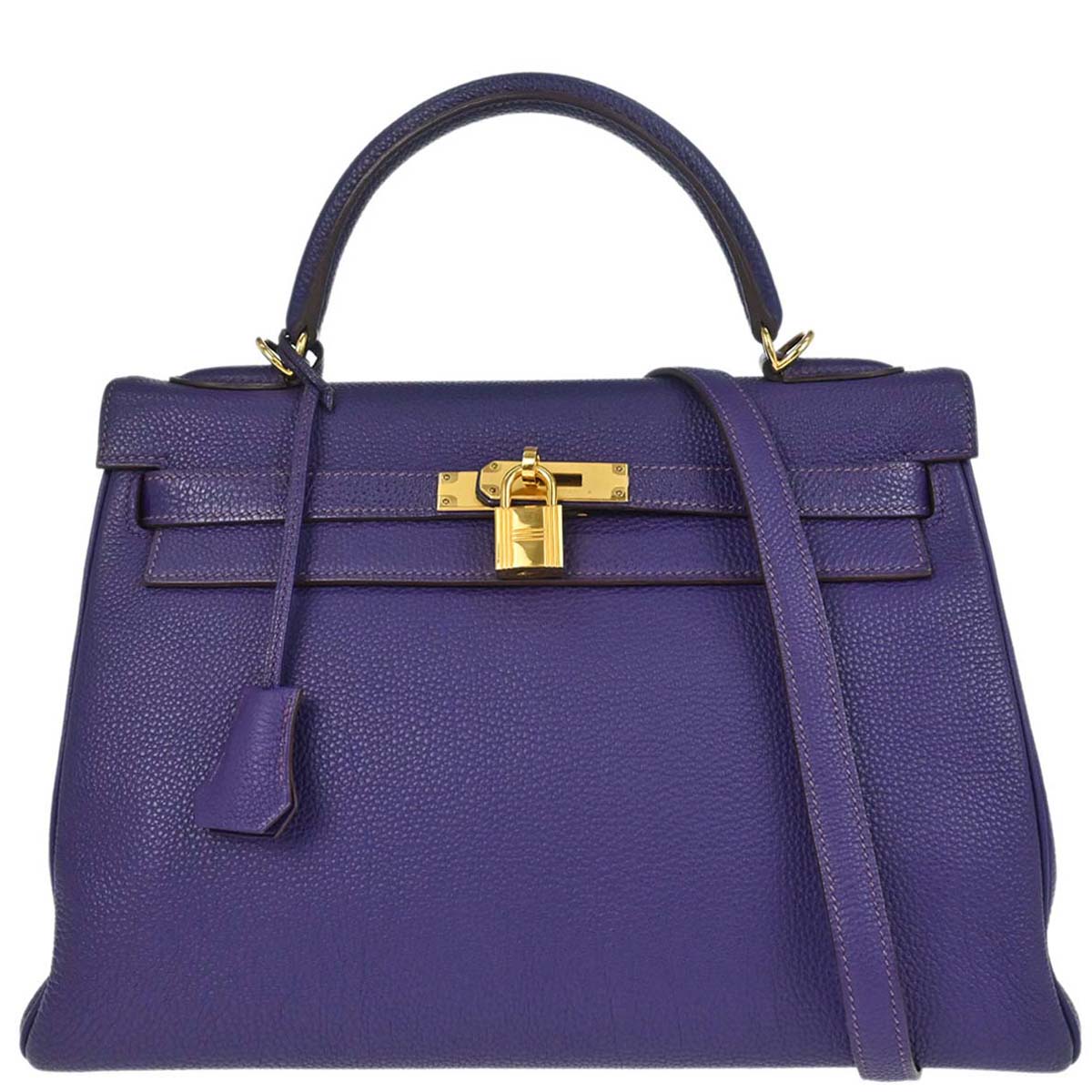Hermes Iris Togo Kelly 32 Retourne 2way Shoulder Handbag