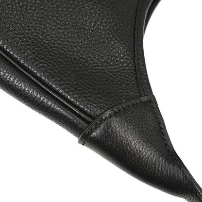 Hermes Black Togo Trim 31 Shoulder Bag