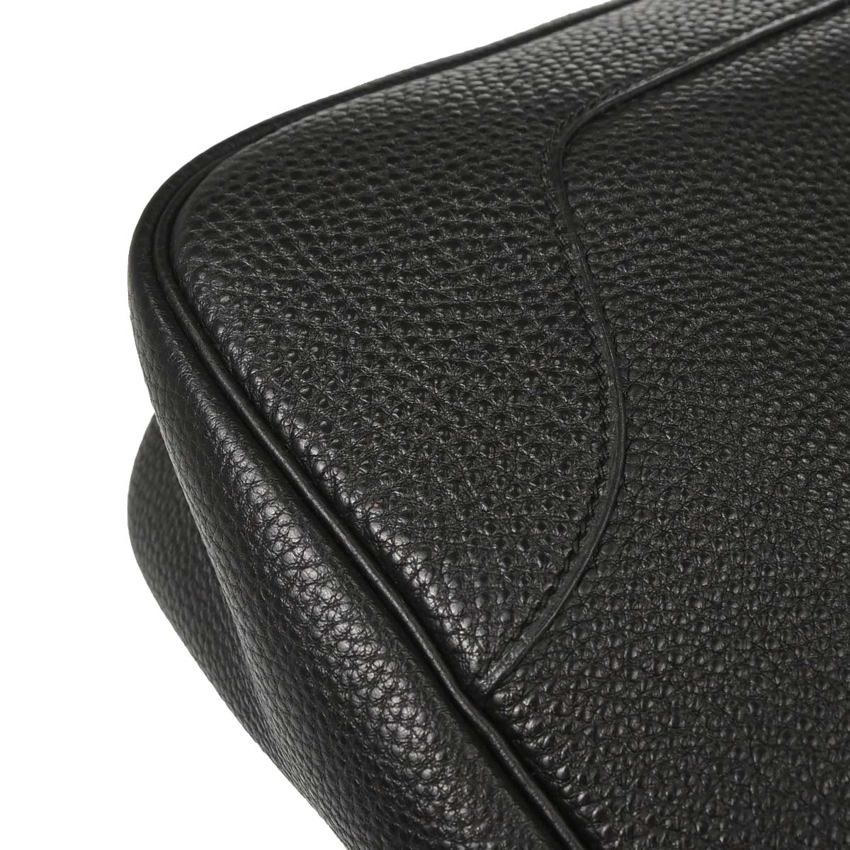 Hermes Black Togo Trim 31 Shoulder Bag