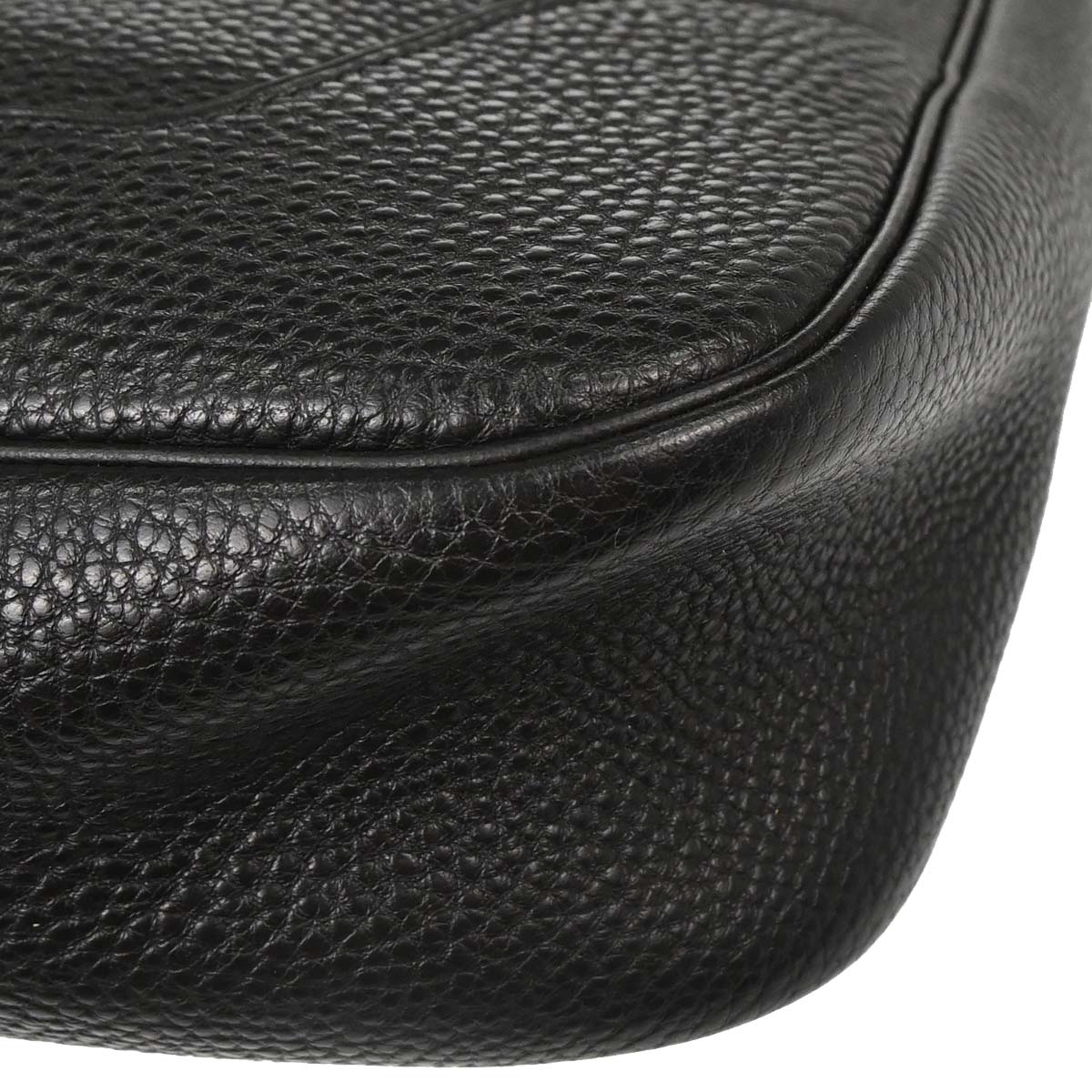 Hermes Black Togo Trim 31 Shoulder Bag