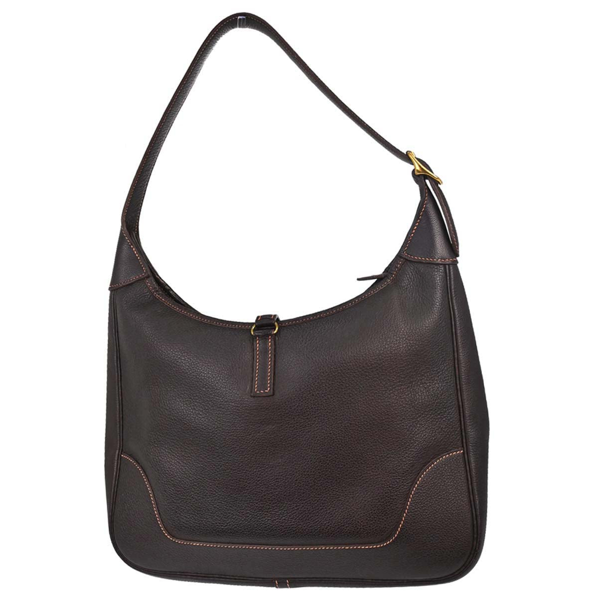 Hermes Havane Togo Trim 31 Shoulder Bag