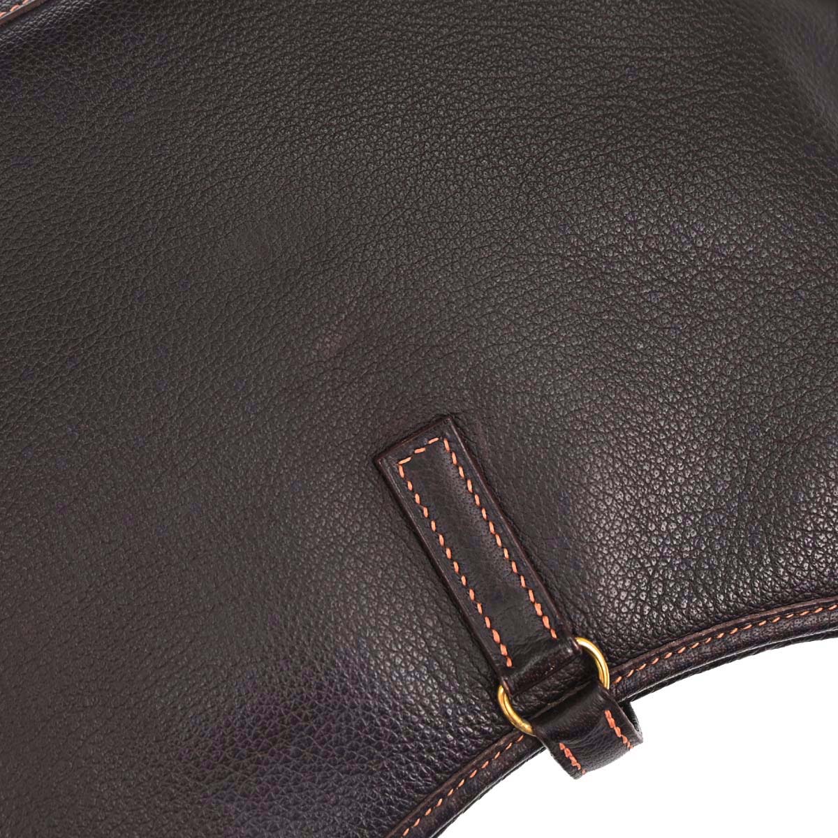 Hermes Havane Togo Trim 31 Shoulder Bag
