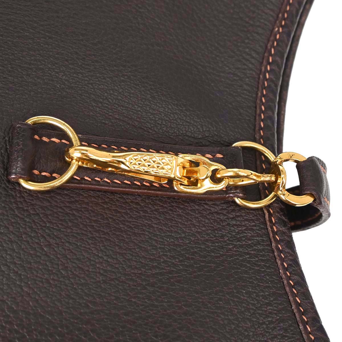 Hermes Havane Togo Trim 31 Shoulder Bag