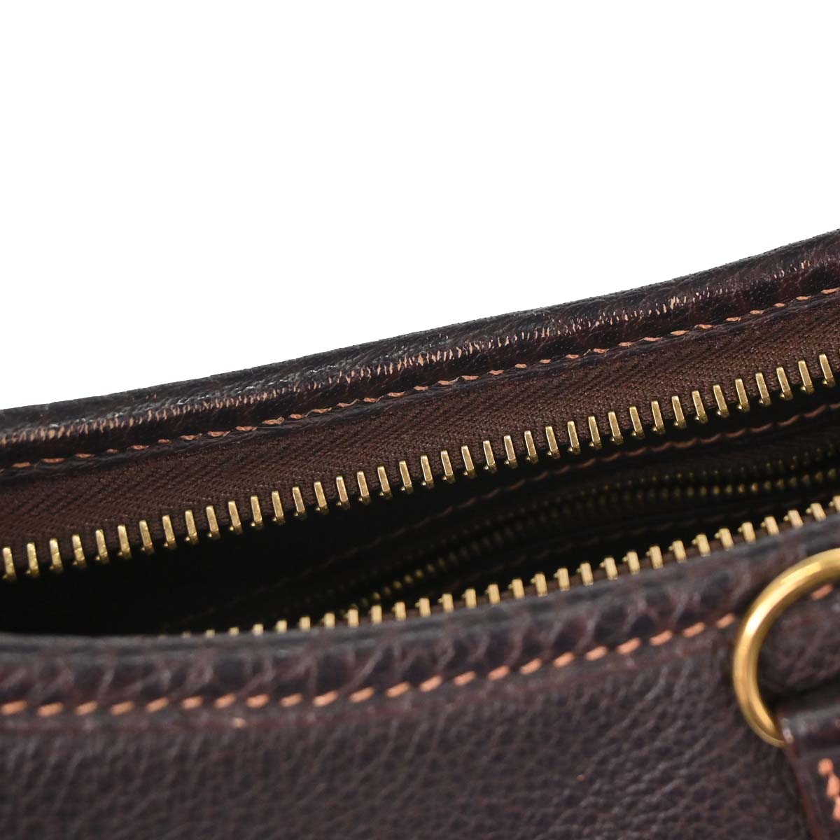 Hermes Havane Togo Trim 31 Shoulder Bag