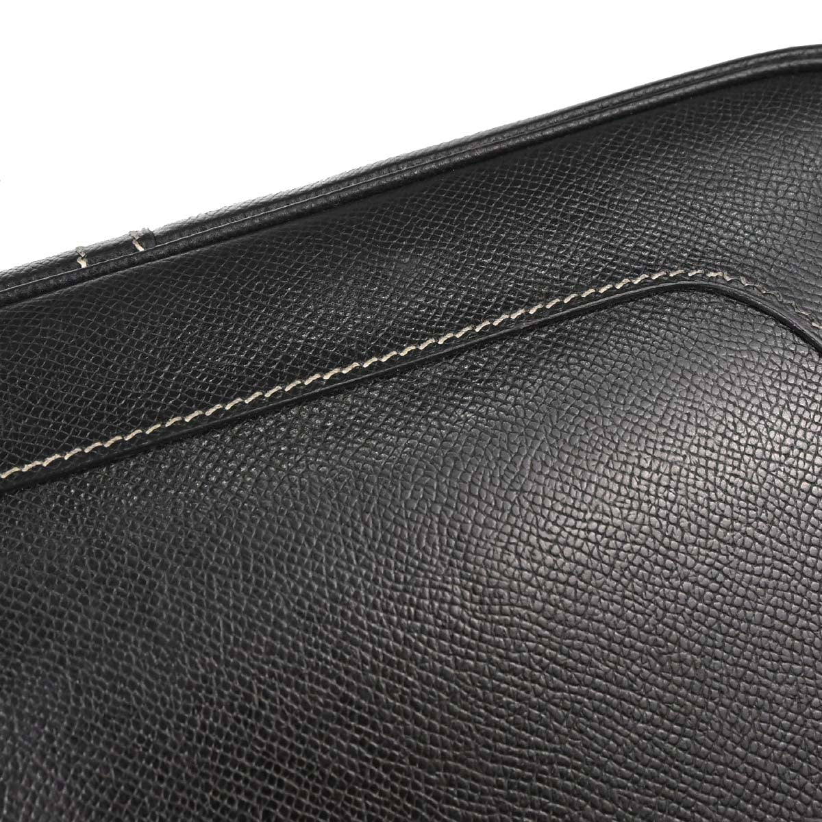 Hermes Black Lisse Trim 31 Shoulder Bag