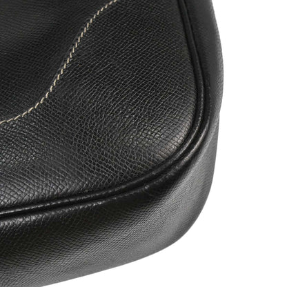 Hermes Black Lisse Trim 31 Shoulder Bag