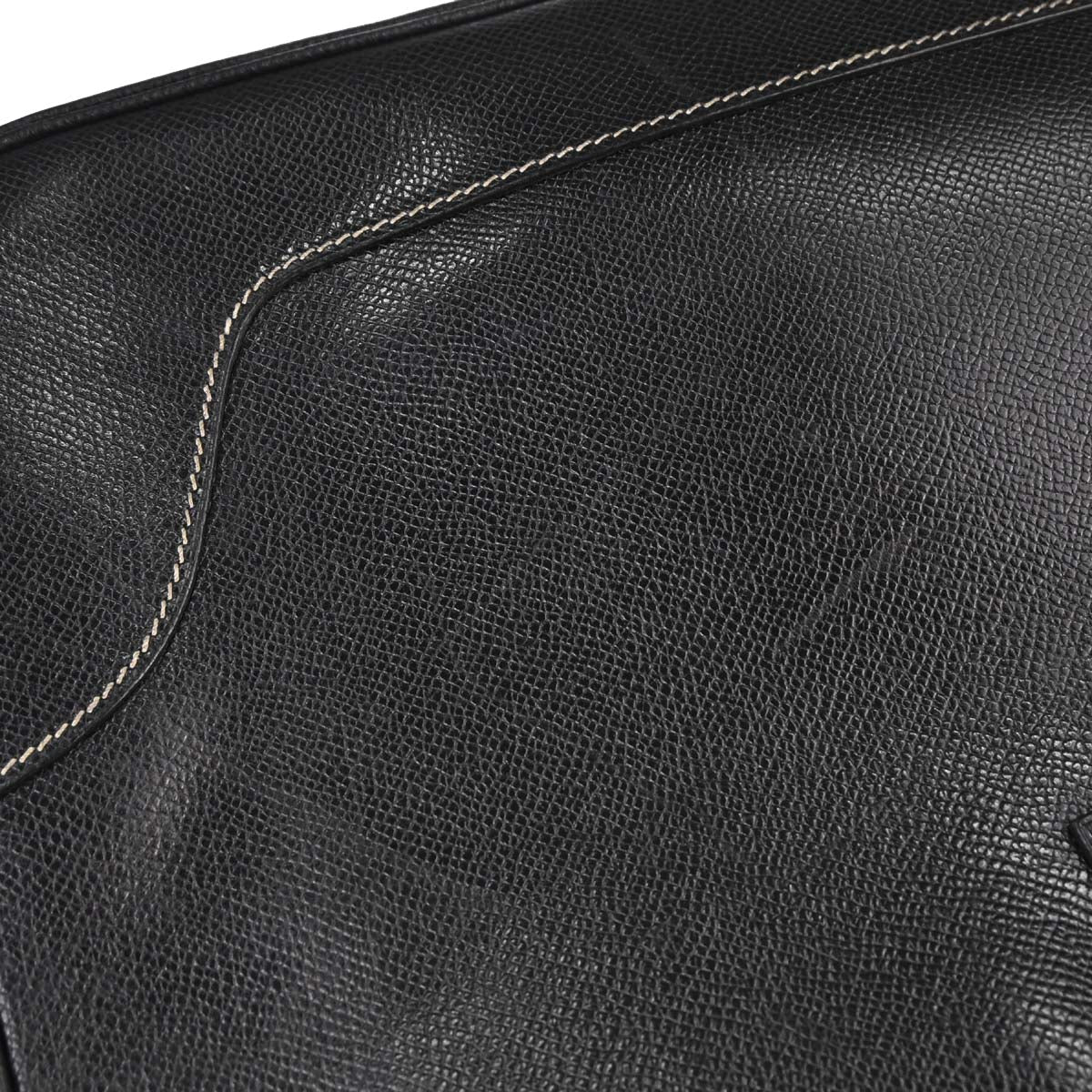 Hermes Black Lisse Trim 31 Shoulder Bag