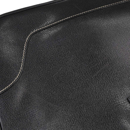 Hermes Black Lisse Trim 31 Shoulder Bag