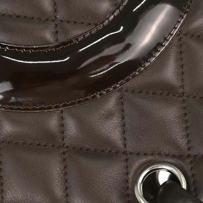 Chanel 2005-2006 Brown Calfskin Cambon Ligne Tote Handbag