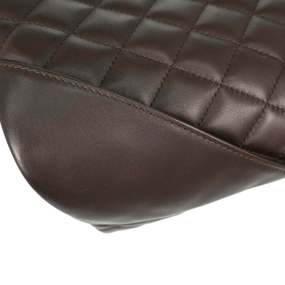 Chanel 2005-2006 Brown Calfskin Cambon Ligne Tote Handbag