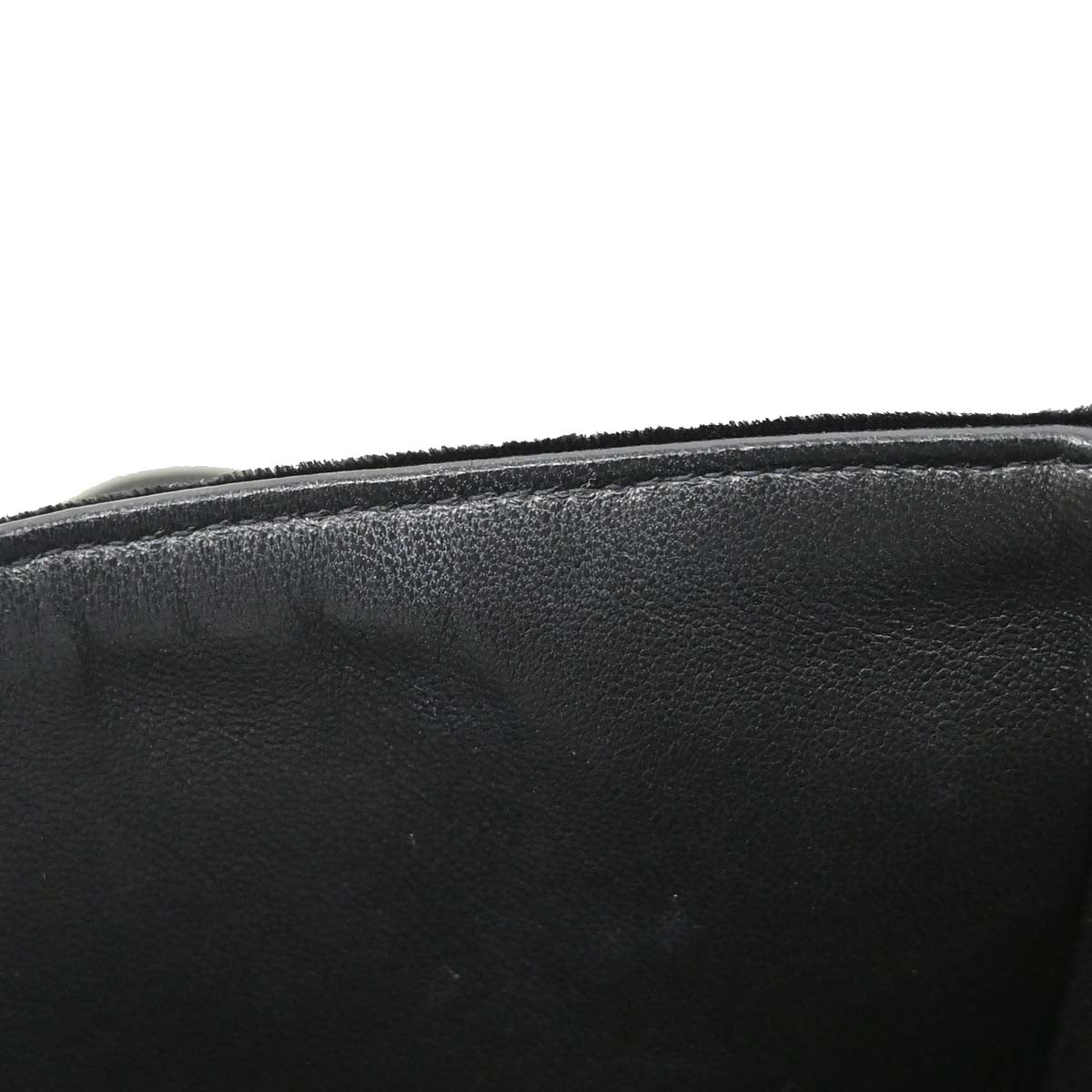 Chanel 1994-1996 Black Velvet Medium Classic Double Flap Shoulder Bag