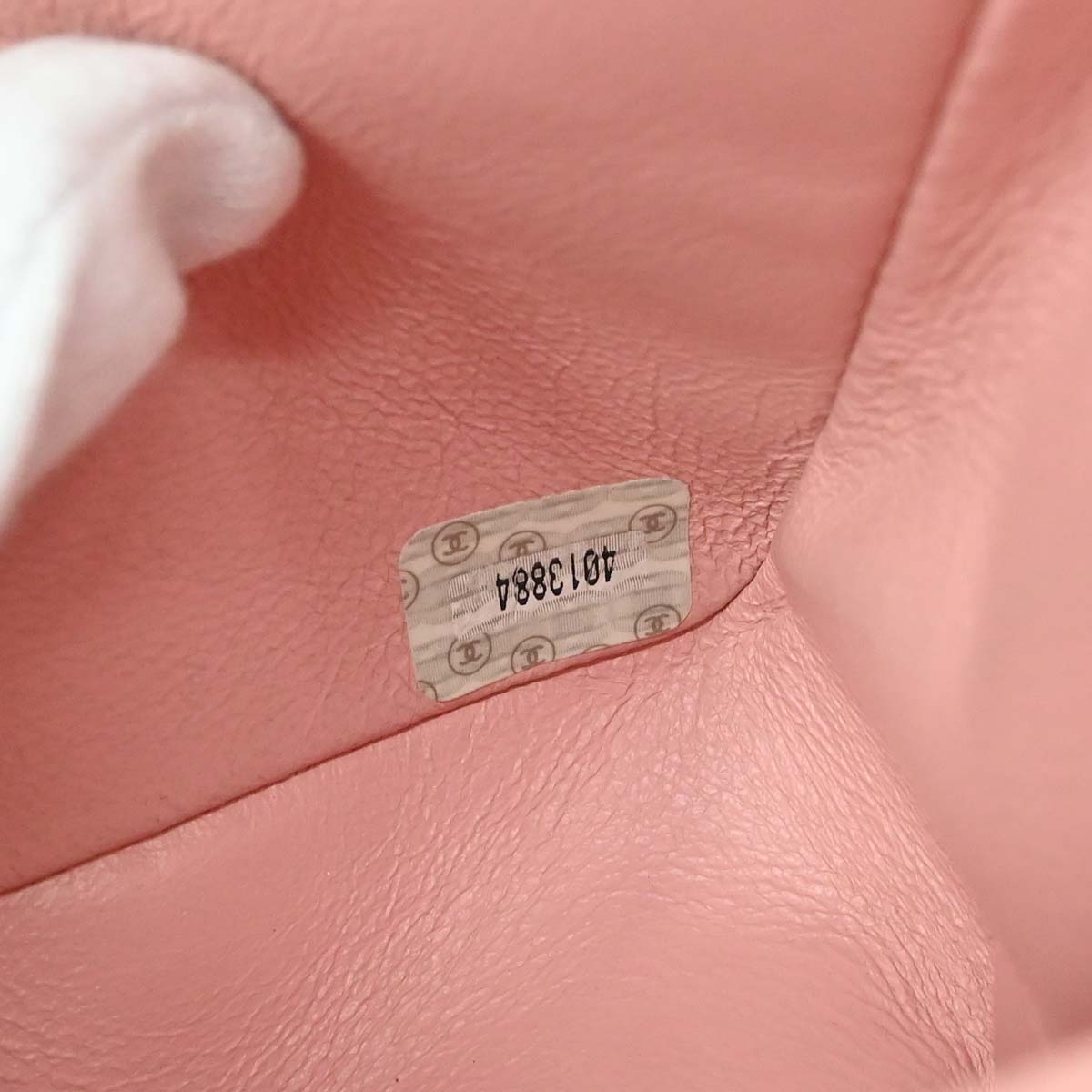 Chanel Pink Lambskin Medium Classic Double Flap Shoulder Bag