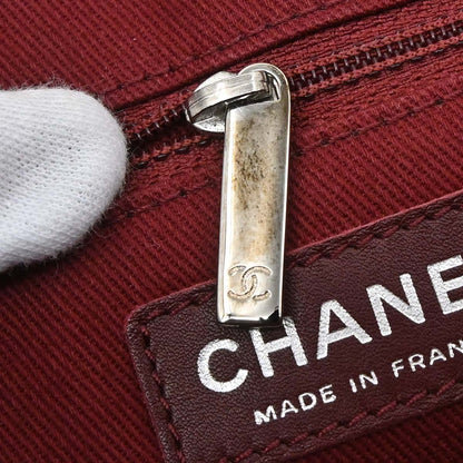 Chanel Black Caviar Skin Half Moon Flap Shoulder Bag