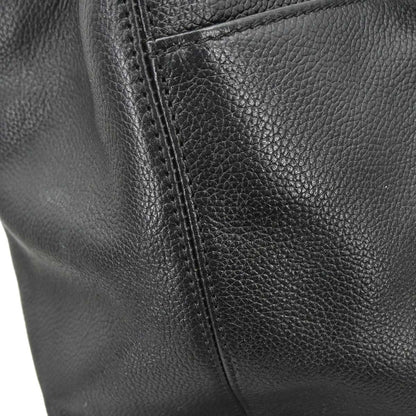 Chanel Black Calfskin Executive Cerf 2way Shoulder Tote Bag