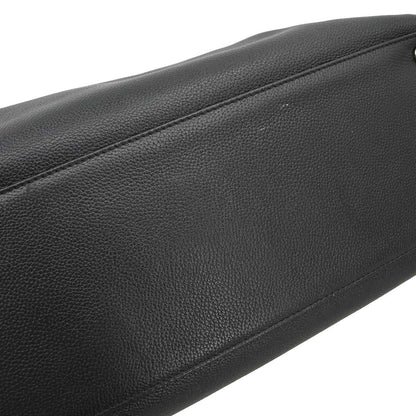 Chanel Black Calfskin Executive Cerf 2way Shoulder Tote Bag