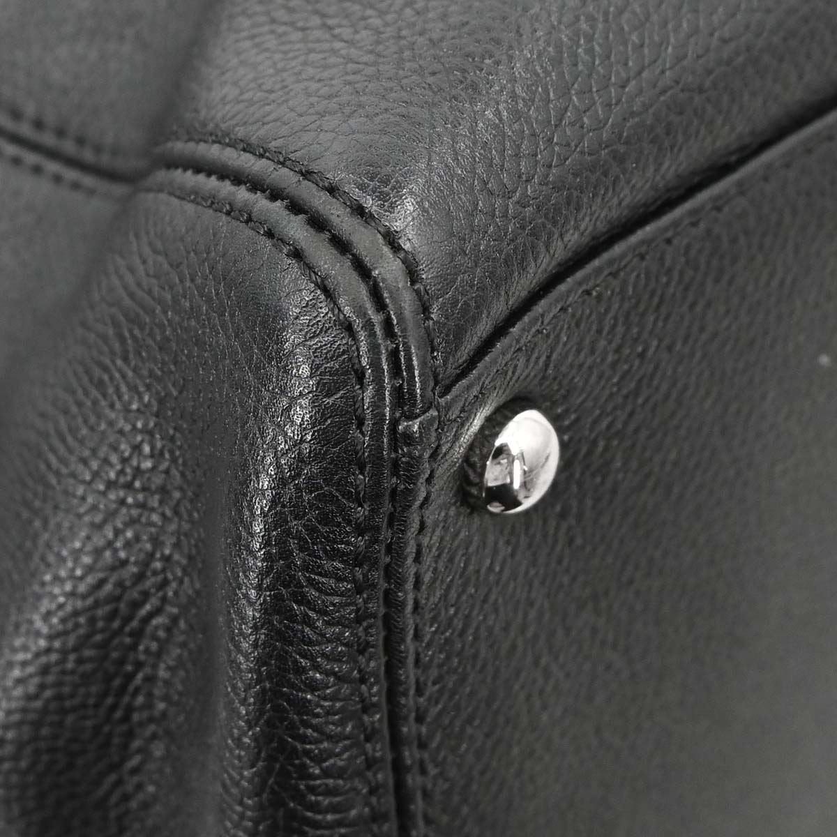Chanel Black Calfskin Executive Cerf 2way Shoulder Tote Bag