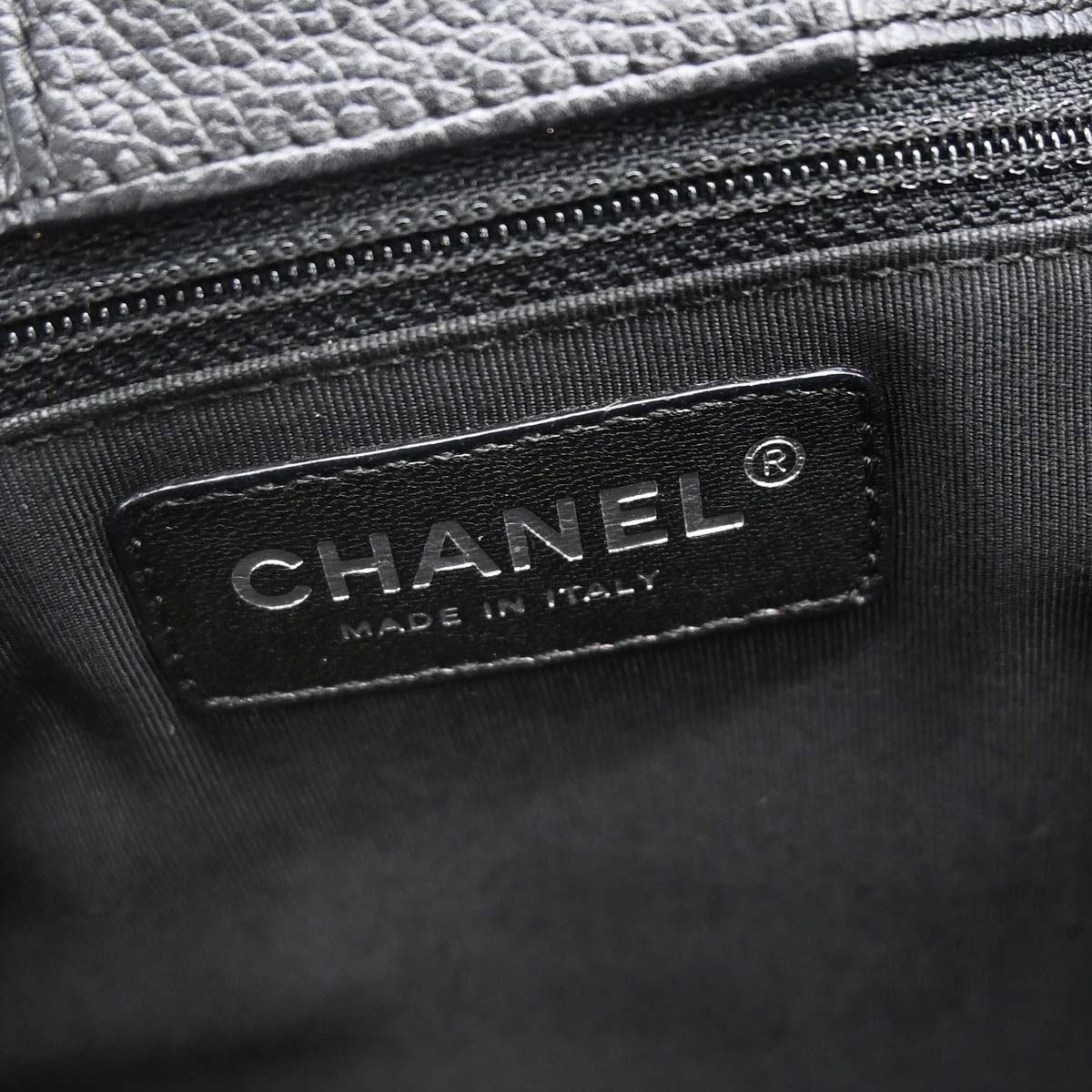 Chanel Black Calfskin Executive Cerf 2way Shoulder Tote Bag