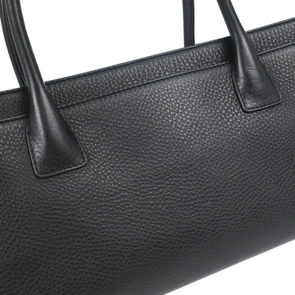 Chanel Black Deerskin Executive Cerf Tote Bag