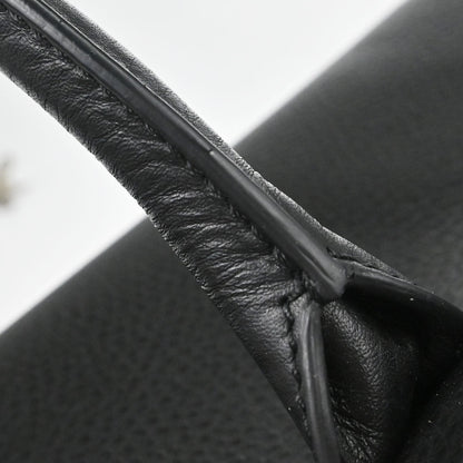 Chanel Black Deerskin Executive Cerf Tote Bag