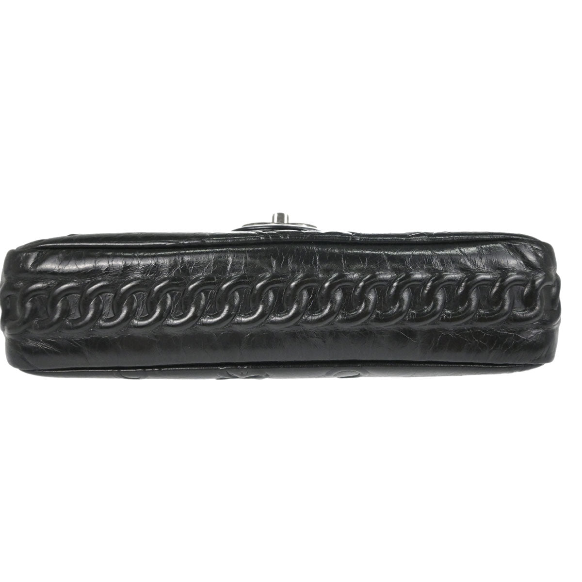 Chanel Black Calfskin Precious Symbols Shoulder Bag