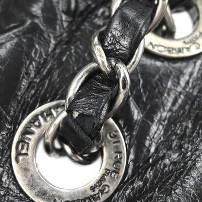 Chanel Black Calfskin Precious Symbols Shoulder Bag