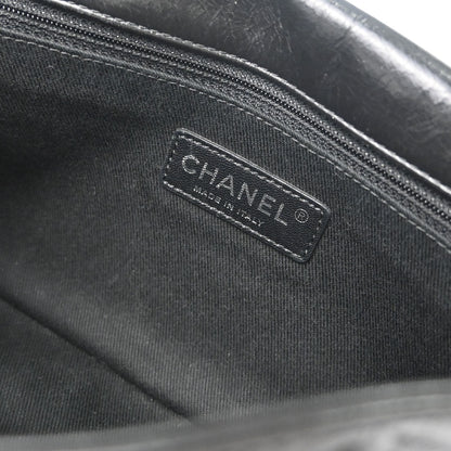 Chanel Black Calfskin Precious Symbols Shoulder Bag
