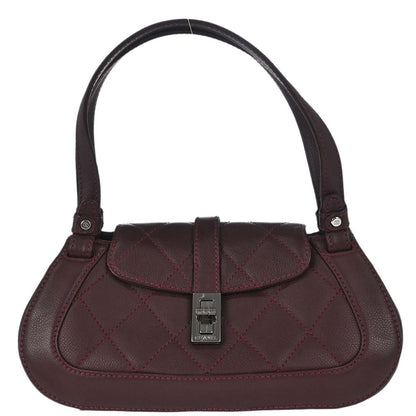 Chanel Bordeaux Caviar Skin Mademoiselle Lock Handbag