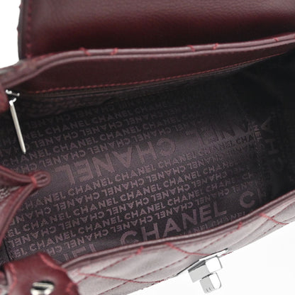 Chanel Bordeaux Caviar Skin Mademoiselle Lock Handbag