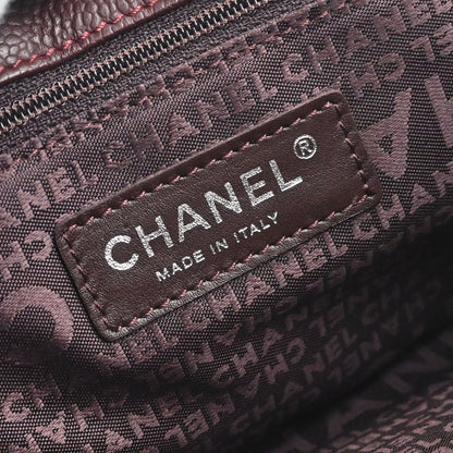 Chanel Bordeaux Caviar Skin Mademoiselle Lock Handbag