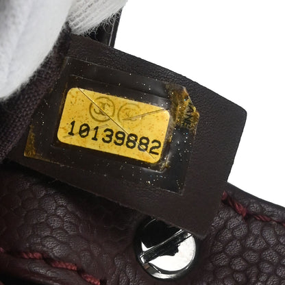 Chanel Bordeaux Caviar Skin Mademoiselle Lock Handbag