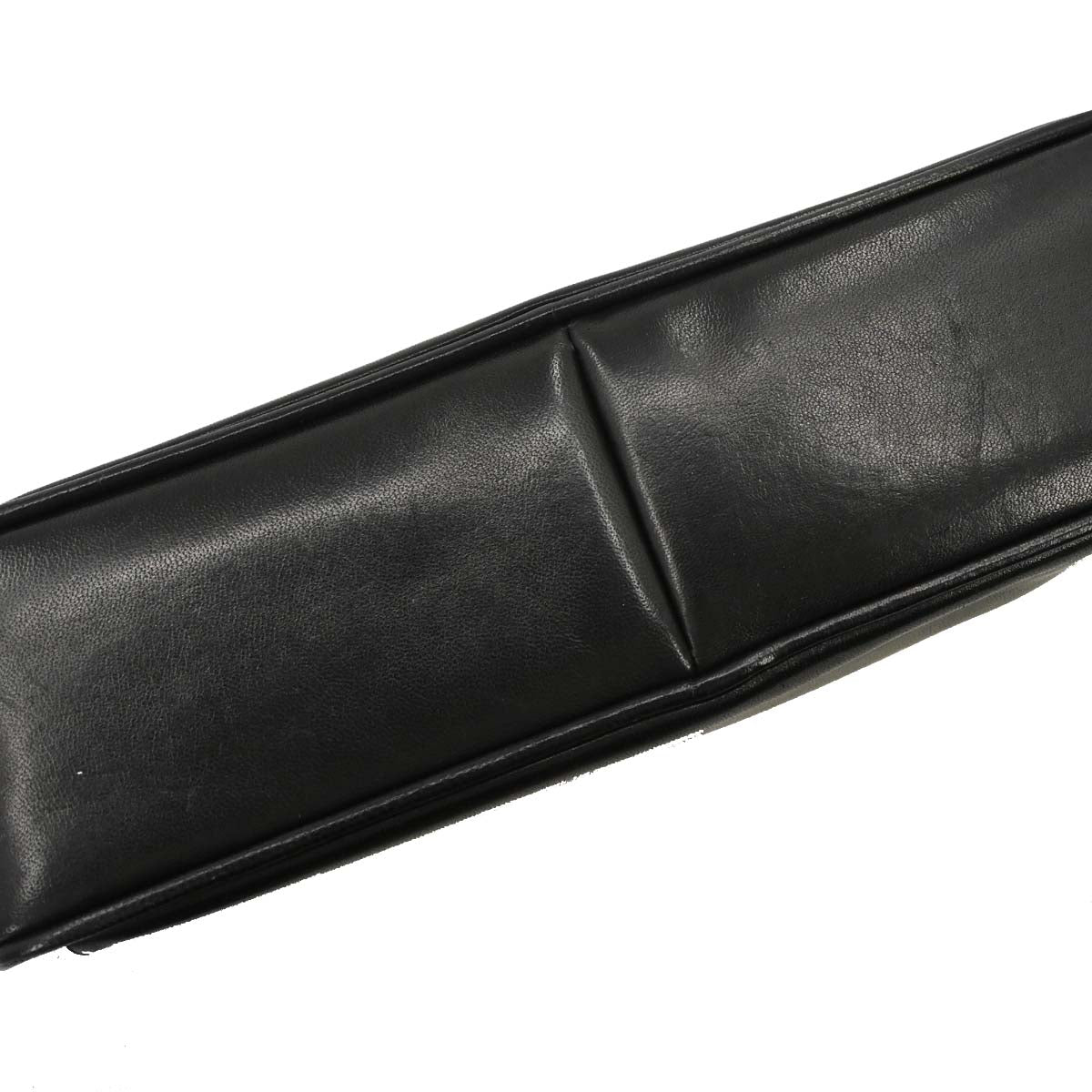 Chanel Black White Lambskin Camera Bag Small