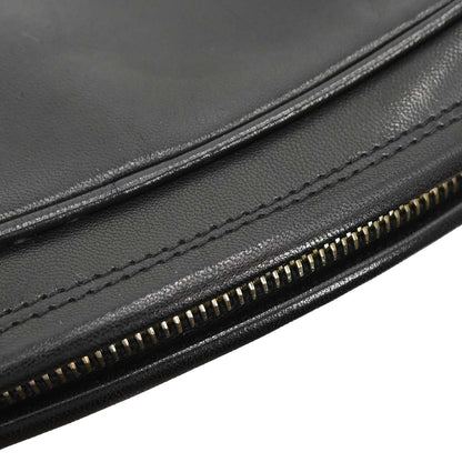Chanel Black White Lambskin Camera Bag Small