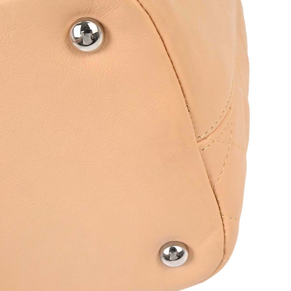 Chanel Beige Calfskin Cambon Ligne Tote Handbag