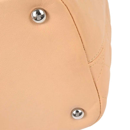 Chanel Beige Calfskin Cambon Ligne Tote Handbag
