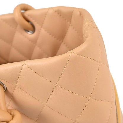 Chanel Beige Calfskin Cambon Ligne Tote Handbag