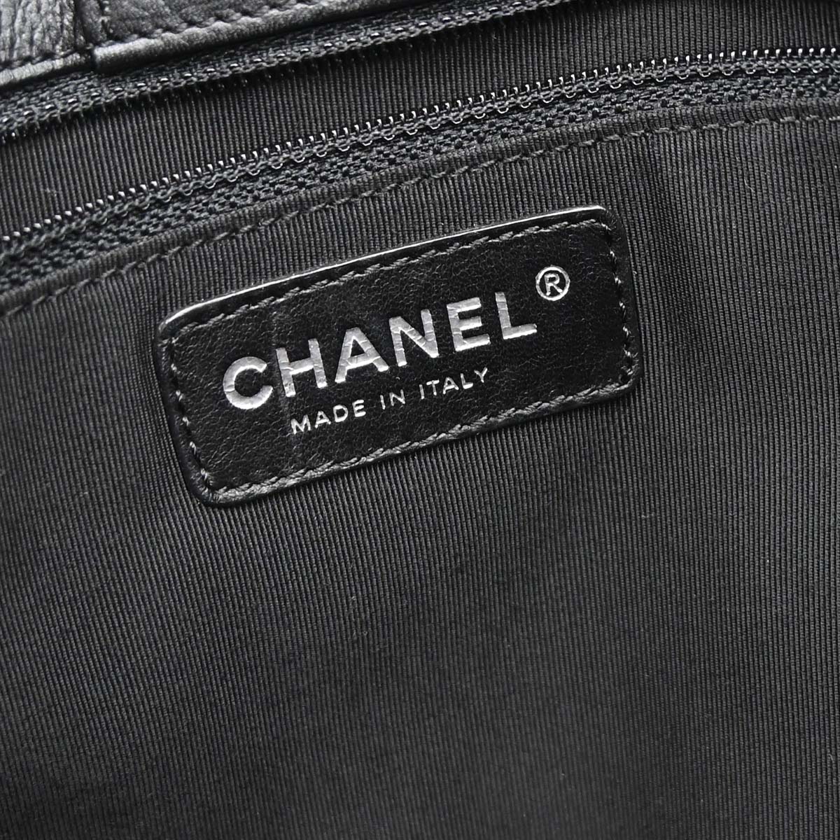 Chanel Black Calfskin Executive Cerf 2way Shoulder Tote Bag