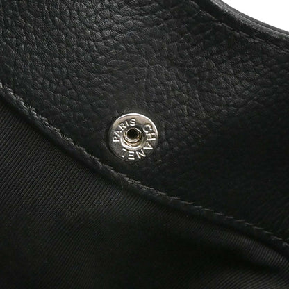 Chanel Black Calfskin Executive Cerf 2way Shoulder Tote Bag