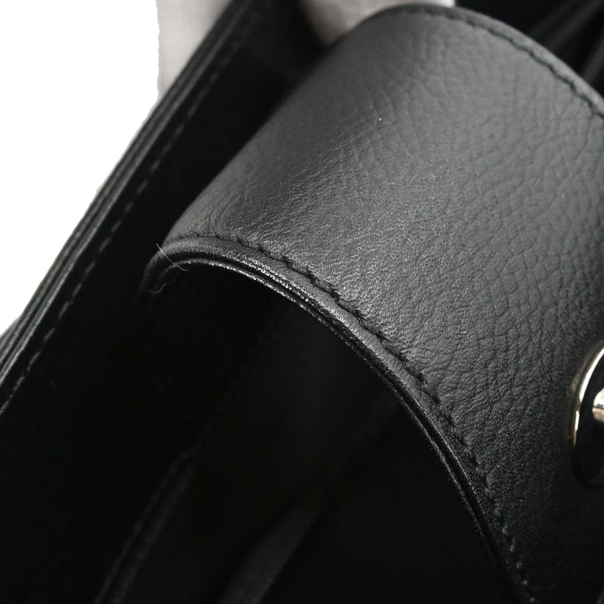 Chanel Black Calfskin Executive Cerf 2way Shoulder Tote Bag